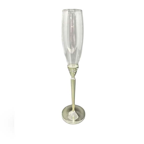Monique Lhuillier Waterford Modern Love 8-Ounce Toasting Flute Only One - Picture 4 of 7